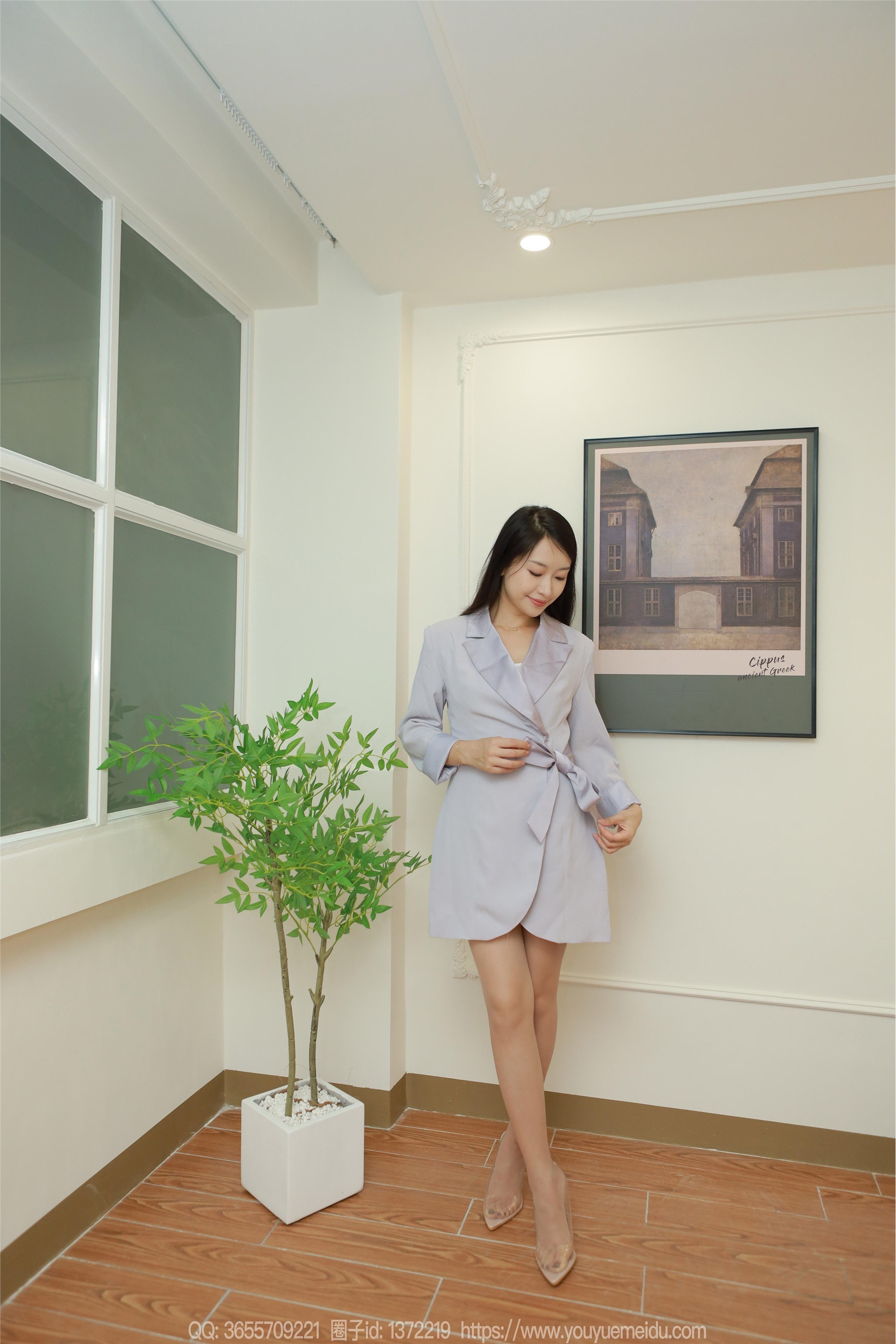 IESS异思趣向  2024.09.20 丝享家 1851 小婕《紫色西装》